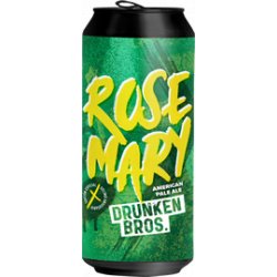 Drunken Bros ROSEMARY X  (American Pale Ale) 5,5% 12 latas 44cl - Drunken Bros