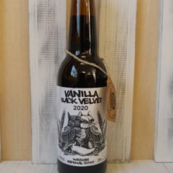 VANILLA BLACK VELVET 2020   La Quince  & Guineu - Beer Kupela