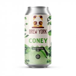 Brew York Coney - Hazy Session IPA 4.5% 440ml - York Beer Shop