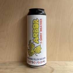 Arbor x Turbo Island ‘T-Shirt Weather’ NEIPA Cans - The Good Spirits Co.