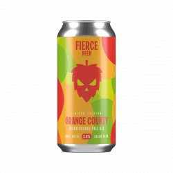 Fierce Orange County Blood Orange Pale Ale 440ml - Fountainhall Wines