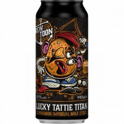 Brew Toon Lucky Tattie Titan - Cinnamon Imperial Milk Stout 440ml Can - Fountainhall Wines