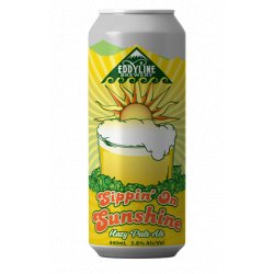 Eddyline Sippin On Sunshine Hazy Pale Ale 440mL - The Hamilton Beer & Wine Co