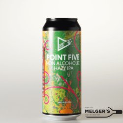 Funky Fluid  Point Five Non Alcohol Hazy IPA Blik 50cl - Melgers