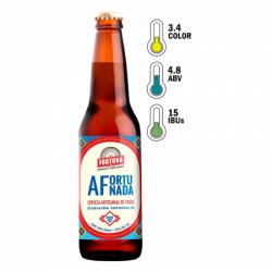 Fortuna Afortunada 12 pack Hefeweizen (CERVEZA DE TRIGO ALEMANA) + envío - Fortuna