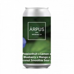 Ārpus Brewing Co. Passionfruit X Lemon X Blueberry X Mango X Coconut Smoothie Sour Ale
