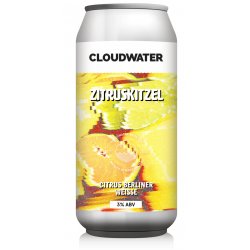 Cloudwater Brew Co.- Zitruskitzel Fruited Berliner Weisse 3% ABV 440ml Can - Martins Off Licence