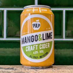 Pulp  Mango & Lime Cider - Dead Time Beers