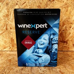 WineXpert Reserve - Shiraz Australia - 30 Bottle Red Wine Kit - Brewbitz Homebrew Shop