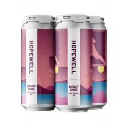 HOPEWELL DISTANT SHORE  IPA 16oz 4PK CANS - Schaefer’s