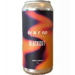 Norm Brewing x Blackout Fifty Fifty 440ml - Bierwinkelier