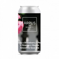 Ārpus Brewing Co. Guava X Strawberry X Peach X Orange X Vanilla Smoothie Sour Ale Ārpus Brewing Co. Guava X Strawberry X Peach X Orange X Vanilla Smoothie Sour Ale