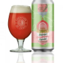 Vault City Brewing Rhubarb Drizzleberry Cupcake