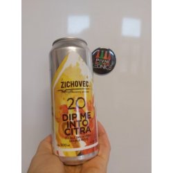 Zichovec Dip Me Into Citra 20°9% 0,5l - Pivní lednice