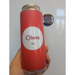 Obora RED 12°4,9% 0,5l DMT:6.3.23 - Pivní lednice