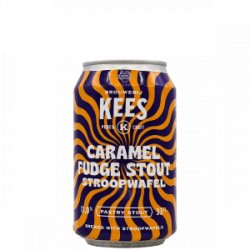 KEES – Caramel Fudge Stout Stroopwafel - Rebel Beer Cans