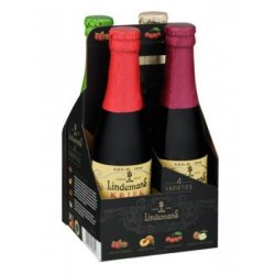 LINDEMANS LAMBIC MIX PACK 8oz 4PK BOTTLES - Schaefer’s