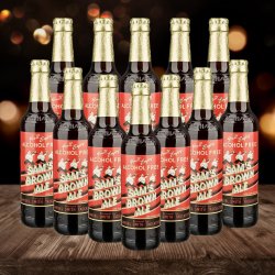 Sam Smiths Brown Ale British Alcohol-Free Brown Ale 355ml Bottles - 0.4% ABV (12 Pack) - Beerhunter