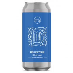 Campervan Brewery, Helles Yeah!, 440ml Can - The Fine Wine Company