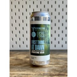 Rivington Brewing Co First Thing At Dawn [Mandarin, Papaya & Coconut - LACTOSE]