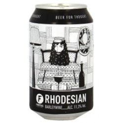 Frontaal Rhodesian American Barley Wine - Drinks of the World