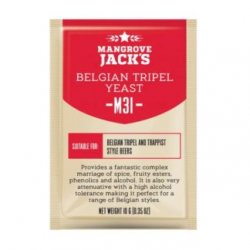 Levedura Mangrove Jacks M31 Belgian Triple 10g - Cerveja Artesanal