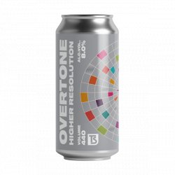 Overtone Brewing Co,  New Higher Resolution HDHC DIPA (Collab with Tomorrow Syndicate   440ml Can - The Fine Wine Company