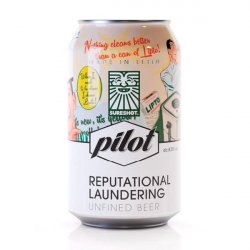 Pilot Brewery, Reputational laundering, 330ml Can - The Fine Wine Company