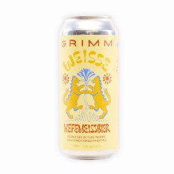 Grimm Artisanal Ales - Grimm Weisse Hefeweizen - The Beer Barrel