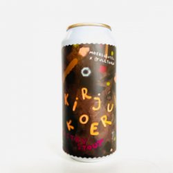 Tuletorn x Moersleutel collab Kirju Koer - ØL2GO