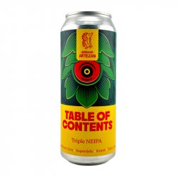 Browar Artezan Table of Contents