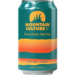 Mountain Culture Beer Co. Three Fiddy
