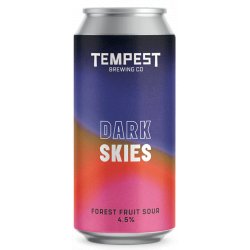 Tempest Brewing Co, Dark Skies Foerst Fruit Sour 440ml Can - The Fine Wine Company