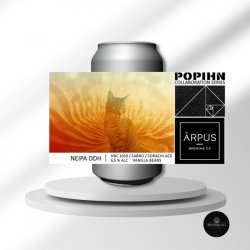 Popihn NEIPA DDH HBC 1019 / SABRO / SORACHI ACE / VANILLA BEANS