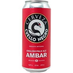 Cuello Negro Ambar English Pale Ale - Edición Unica