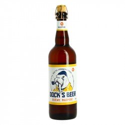 DOCK'S BEER  Bière Blonde de Haute Fermentation 75 cl - Calais Vins