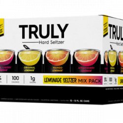 Truly Lemonade Hard Seltzer Variety Pack 2412 oz cans - Beverages2u