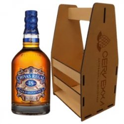 Whisky Chivas Regal 18 Años + Canastilla Six Pack Cerveza Artesanal - Brew Zone