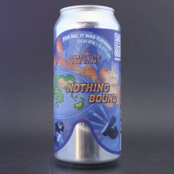 Sureshot  Nothing Bound - For Me It Was Tuesday - 6.5% (440ml) - Ghost Whale