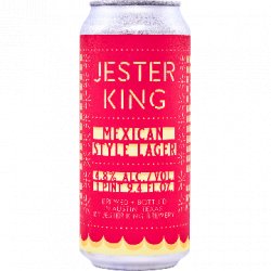 Jester King Brewery Mexican Style Lager - Half Time