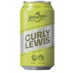Curly Lewis Brewing Co Yewzu Lager