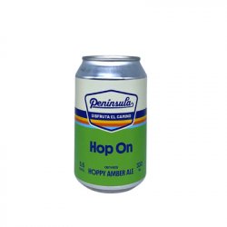 Península Hop On Hoppy Amber Ale 33cl - Beer Sapiens