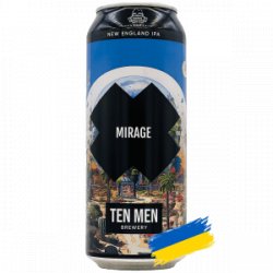 Ten Men Brewery  Mirage - Rebel Beer Cans