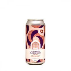 Vault City Brewing  Rhubarb Blackberry Swirl Doughnut - Craft Metropolis