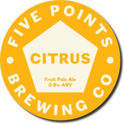 The Five Points Brewing Company Citrus Pale
