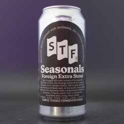 Simple Things Fermentations Foreign Extra Stout - Seasonals