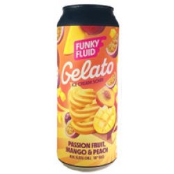 Funky Fluid Gelato: Passion Fruit, Mango & Peach