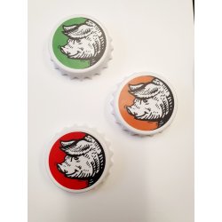 Magnetic Bottle Opener Cap Hogsback - Hogs Back Brewery