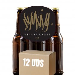 Milana Caja Lager 12X33cl (LAGER)  - Milana