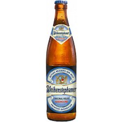 Пиво Weihenstephaner - Original Helles Alkoholfrei  500 мл, 0.1% - Пиво лучше - pivoluchshe